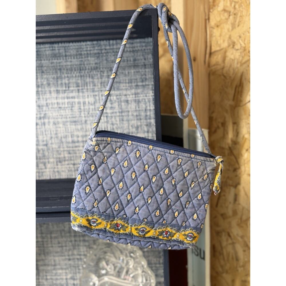 retired vera bradley blue crossbody purse